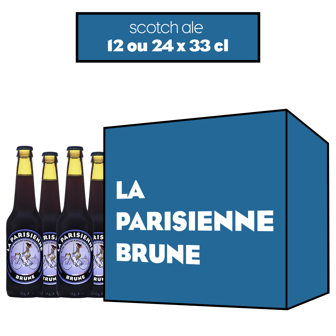Brasserie La Parisienne - La Brune - Boutique La Parisienne - Scotch ale